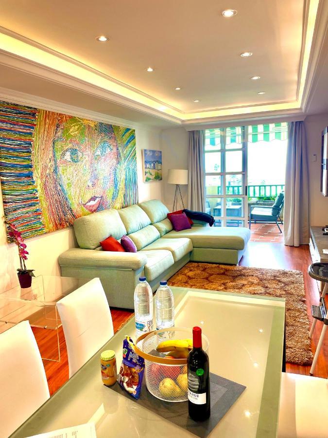 Vista Mar Azul Elegante Y Acogedor Santa Úrsula Exterior foto